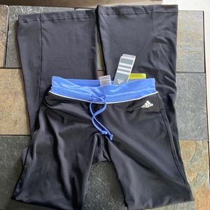 Adidas Slim Fit Regular Length Fit and Flare Athletic/Athleisure Pants (NWT)